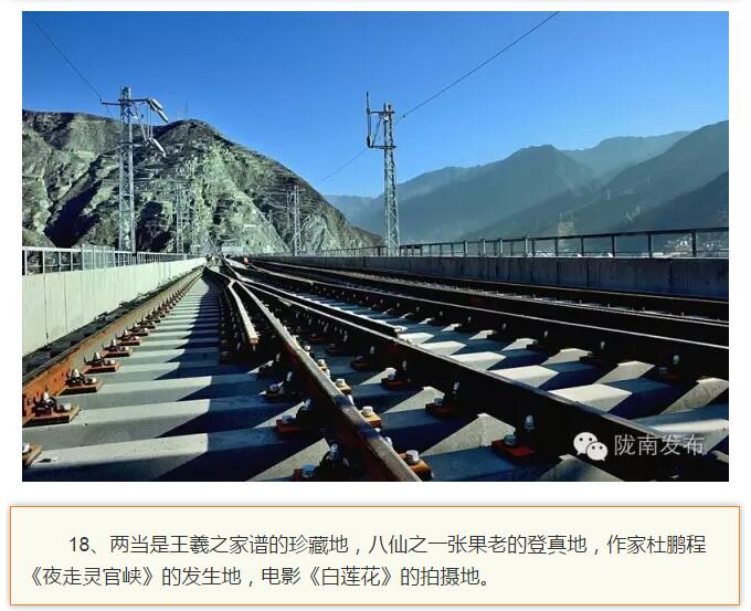 蘭渝鐵路最早由孫中山先生提出？在隴南，你不知道的事兒還有……