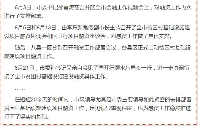 國(guó)開(kāi)行支持貧困村基礎(chǔ)設(shè)施建設(shè)，隴南究竟能分得多大“蛋糕”？