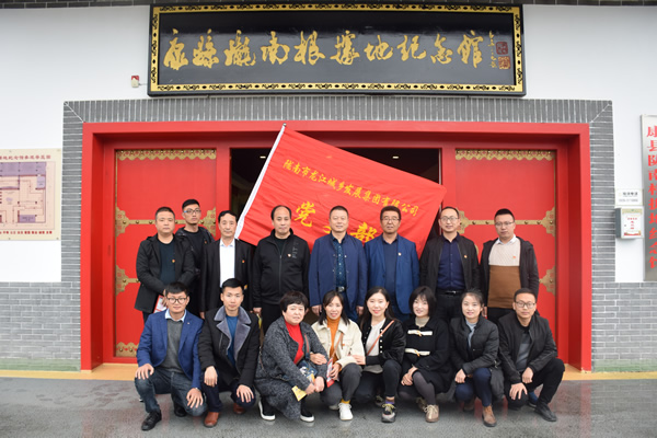 市龍江集團開展“不忘初心、牢記使命”主題黨日活動